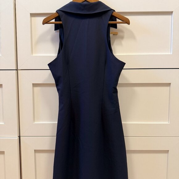Cinq a sept navy dress - Picture 3 of 6
